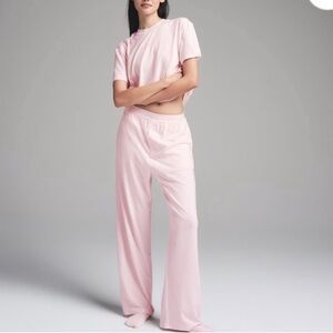 Skims Boyfriend Loose Pant - Barely Pink M